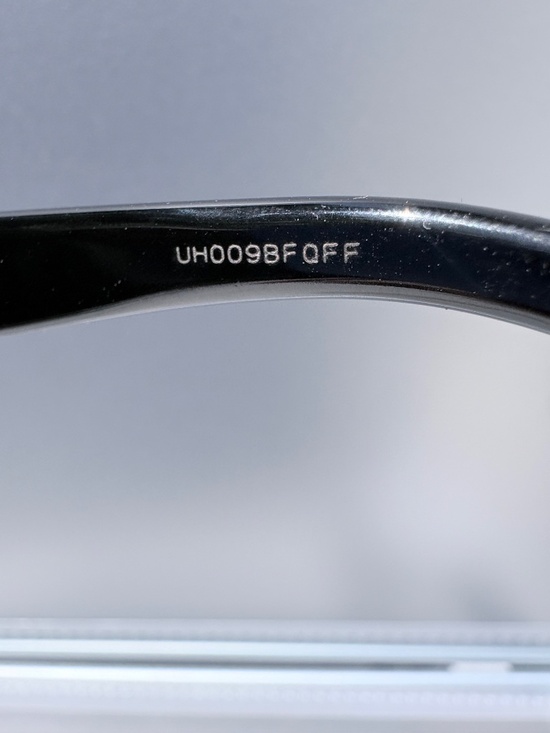 Gucci Rainbow Glitter Black Oversized Square Sunglasses GG0328S main image 13